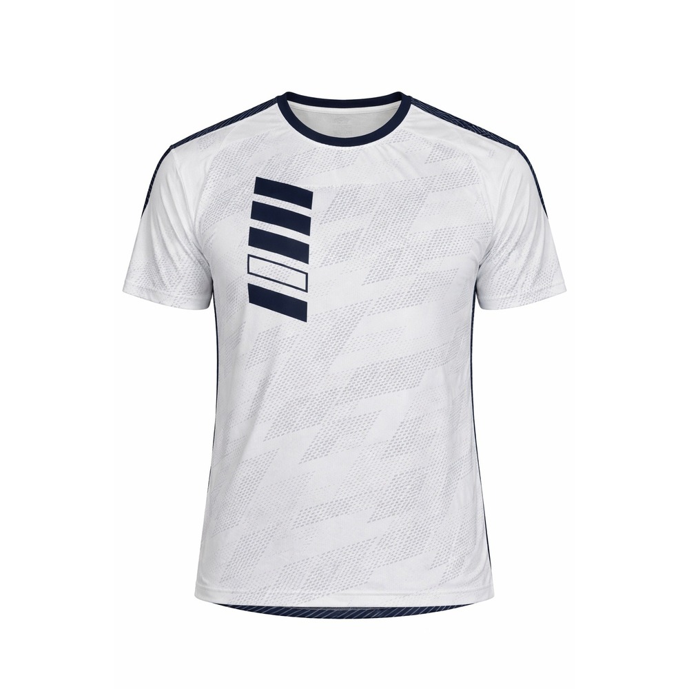 Liberty‎ Pro Sport Performance Shirt White Navy Striped XL
